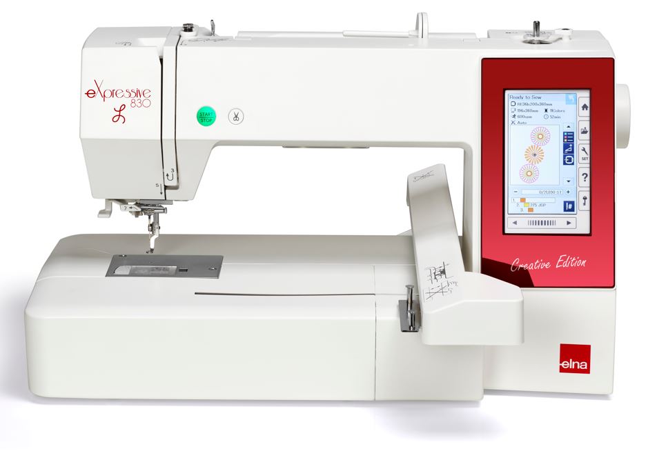 ELNA eXpressive 830L Créative Edition Machine à broder